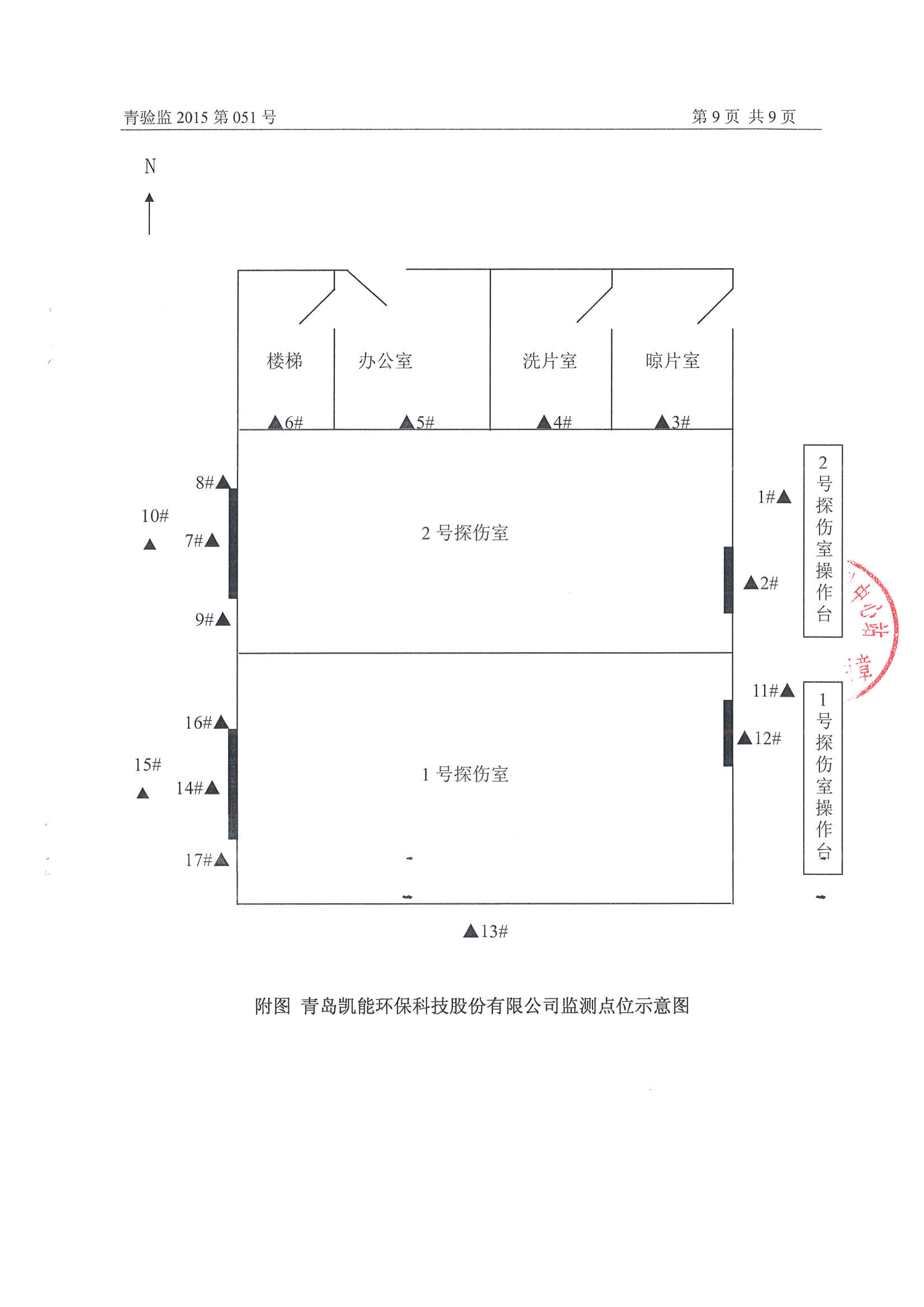 凯能科技车间探伤室竣工验收环境监测报告公示